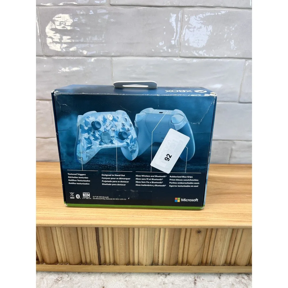 Microsoft Xbox Wireless Controller Special Edition Ice Breaker Blue Camo New